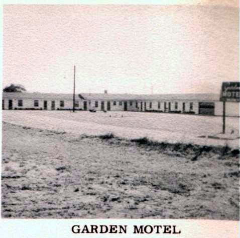 The Gardens Motel (Garden Motel) - 1953 Plainwell High School Yearbook Photo